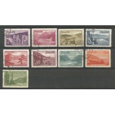 Серия почтовых марок СССР Пейзажи